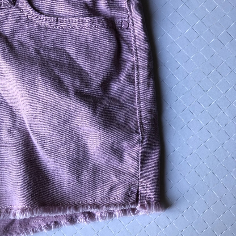 Pastel Purple Lauren Conrad Jean Shorts - Picture 4 of 5